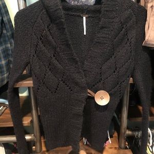 Free People Black Hoodie